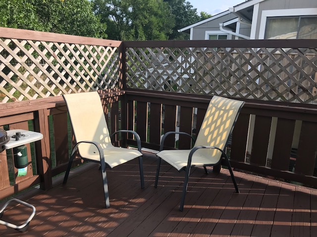 Rental Home - Townhouse Deck